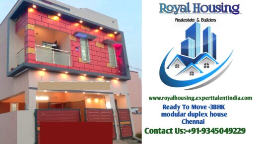 3bhk house for sales chennai kovure