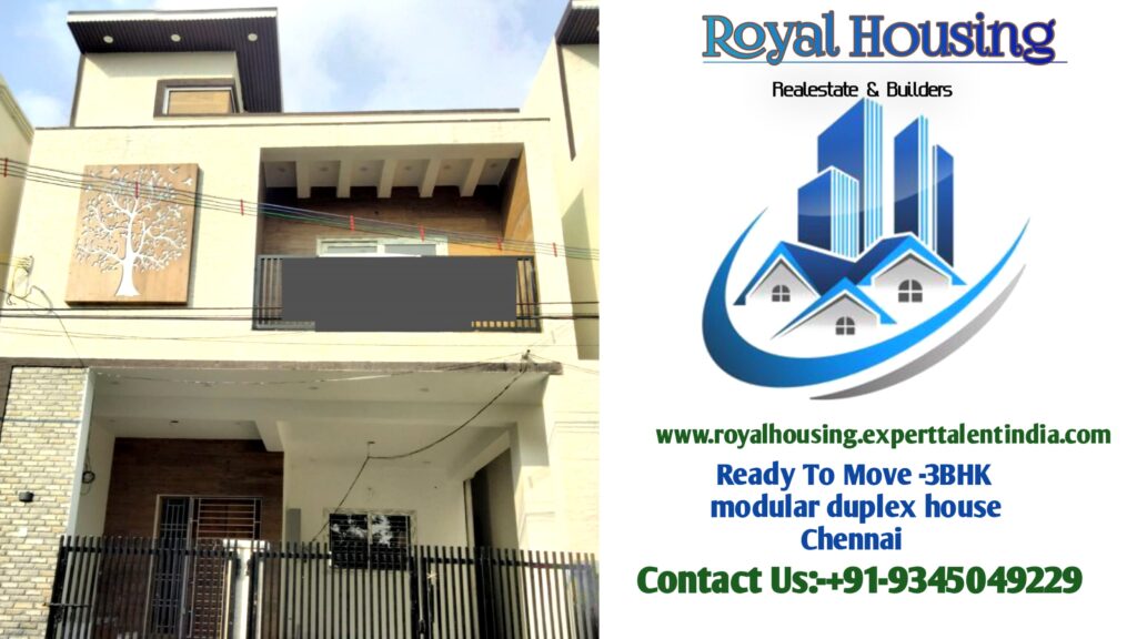 3bhk house sales chennai